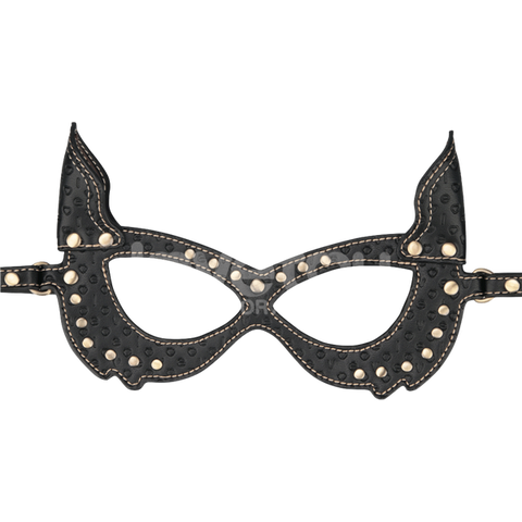 Adjustable PU Leather Bunny Mask by Lovetoy