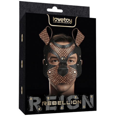 Classic Pup Mask With Removable Muzzle by Lovetoy