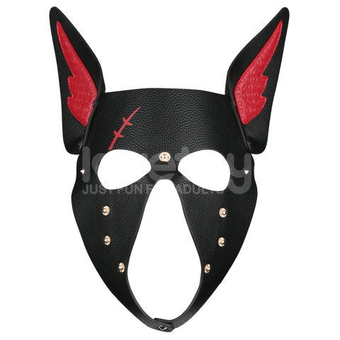 Scarred Alpha Pup Fetish Play Mask by Lovetoy