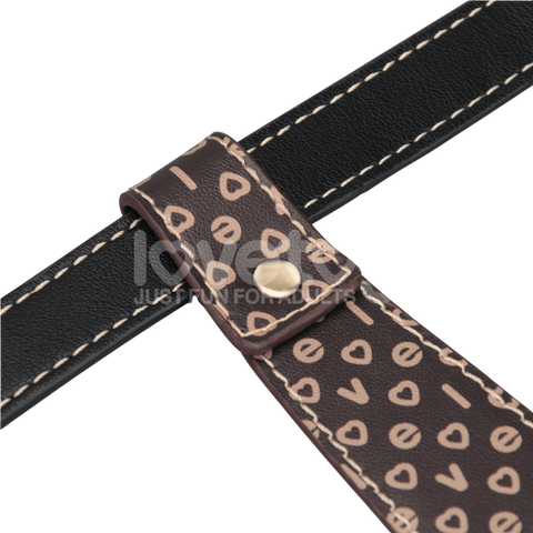 Bondage Tie Collar With Adjustable Strap by Lovetoy