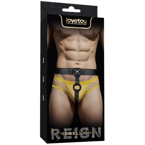 Adjustable Velcro Waistband Strap-On Harness by Lovetoy