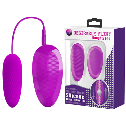 Silicone Naughty Egg Vibrator by Baile