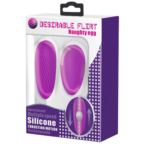 Silicone Naughty Egg Vibrator by Baile