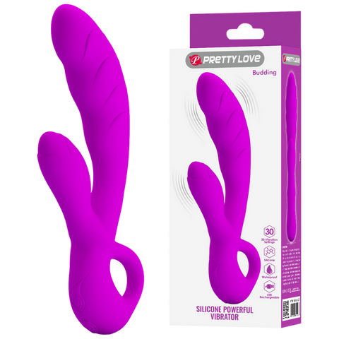 Budding Silicone Powerful Rabbit Vibrator by Baile