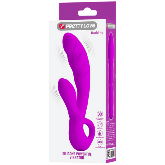 Budding Silicone Powerful Rabbit Vibrator by Baile