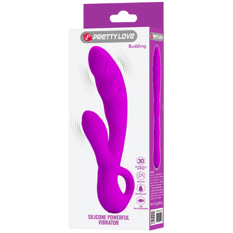 Budding Silicone Powerful Rabbit Vibrator by Baile