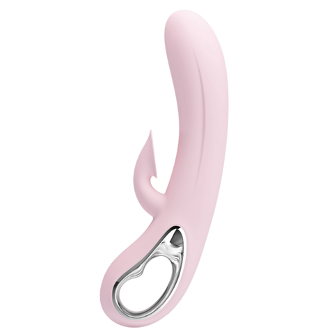 Nicola Rechargeable Silicone Rabbit Vibe by Baile