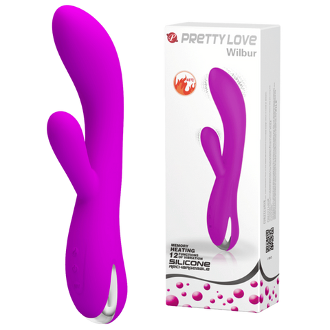 Wilbur Warming Silicone Rabbit Vibrator by Baile