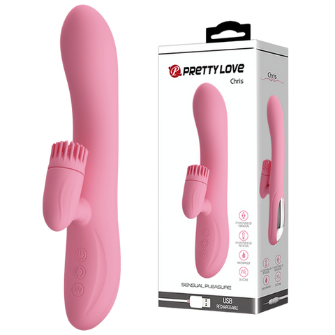 Chris Rotating Tongue Rabbit Vibrator by Baile