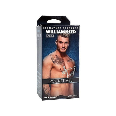 William Seed ULTRASKYN Pocket Ass Stroker by Doc Johnson
