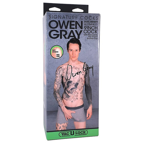 Owen Gray Realistic Cock with Suction Cup by Doc Johnson