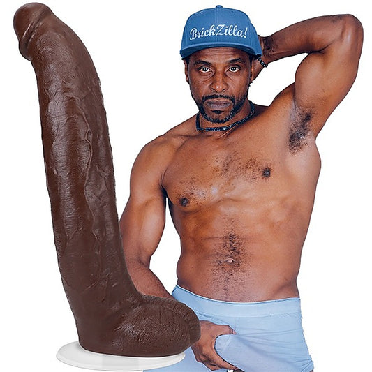 Brickzilla 13 Inch ULTRASKYN Realistic Cock by Doc Johnson
