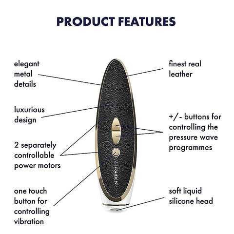 Haute Couture Multi Functions Waterproof Clitoral Stimulator