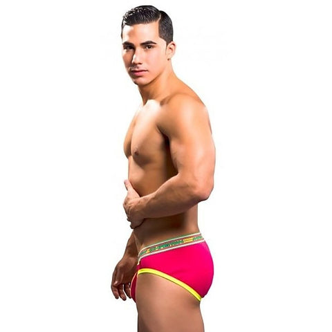 Show-It Tagless Brief Teaberry by Andrew Christian