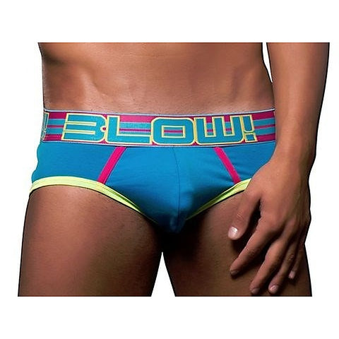 BLOW! Boxer Turquoise by Andrew Christian
