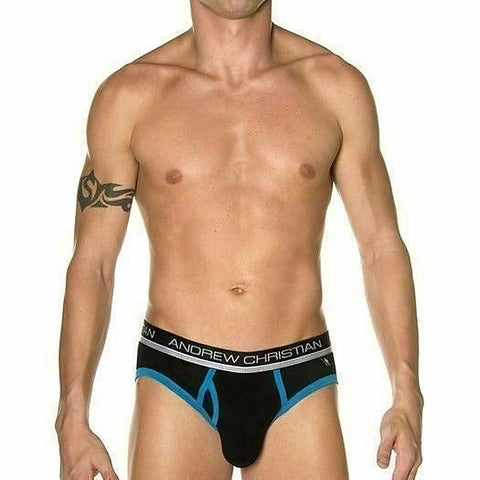Air Sculpt Brief Black by Andrew Christian