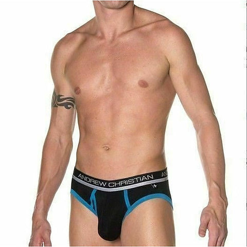 Air Sculpt Brief Black by Andrew Christian