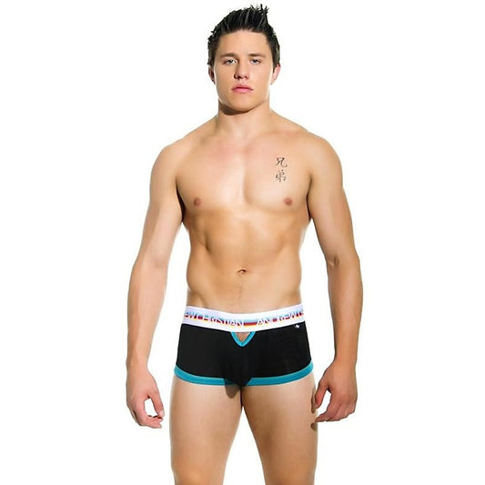 Teaser Boxer Black Large by Andrew Christian