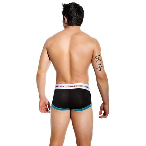 Teaser Boxer Black Large by Andrew Christian
