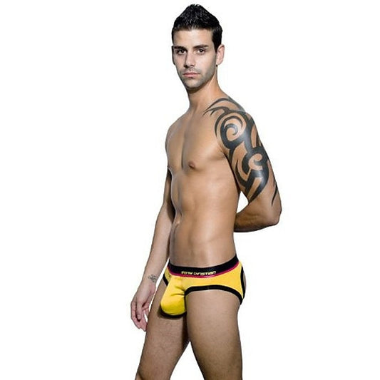 Coolflex Air Jock With ShowIt Yellow by Andrew Christian