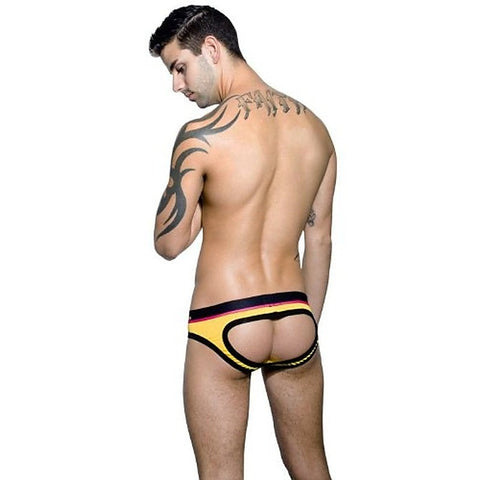 Coolflex Air Jock With ShowIt Yellow by Andrew Christian