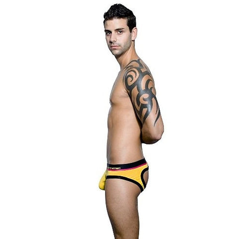 Coolflex Air Jock With ShowIt Yellow by Andrew Christian