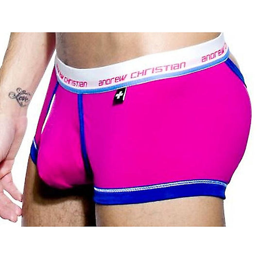 Tighty Whitie Punked Cresent Boxer by Andrew Christian