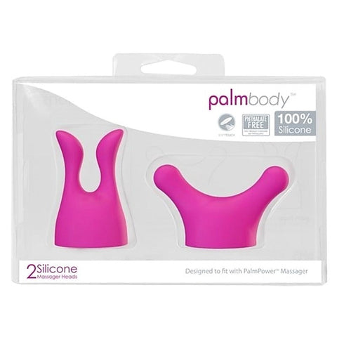 Palm Body Silicone Massager Heads by BMS Factory
