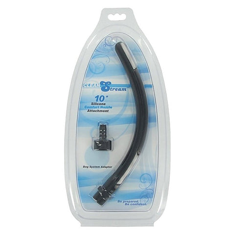 Clean Stream Black Silicone Comfort Nozzle by XR Brands