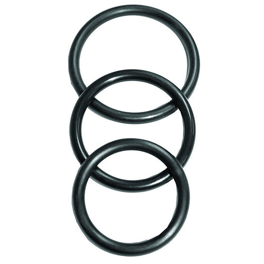 Rubber O-Cock Ring 4 Pack by Sportsheets