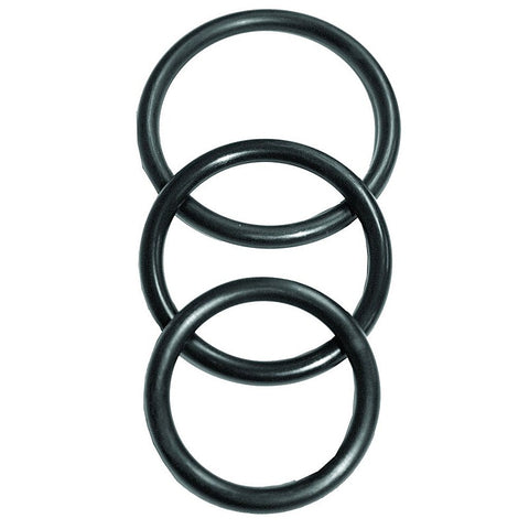 Rubber O-Cock Ring 4 Pack by Sportsheets