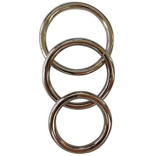 Metal O-Cock Ring 3 Pack by Sportsheets