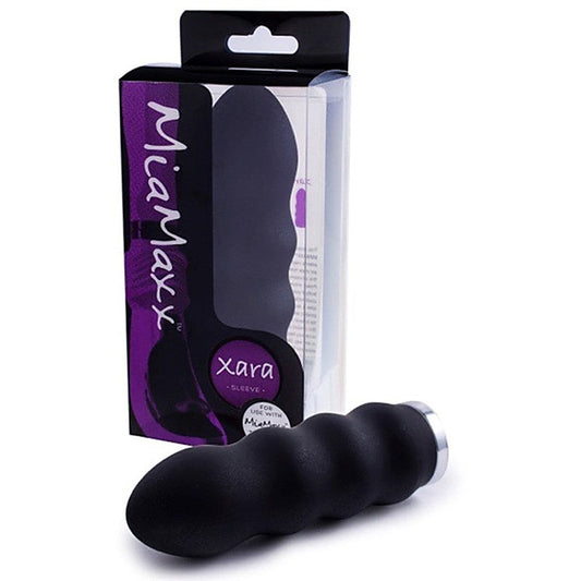 Xara Rippled Adult Vibrator Sleeve by MiaMaxx