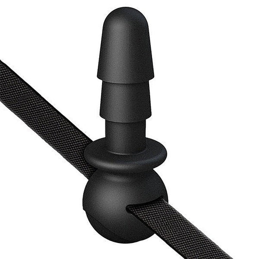 Vac-U-Lock Black Ball Gag by Doc Johnson