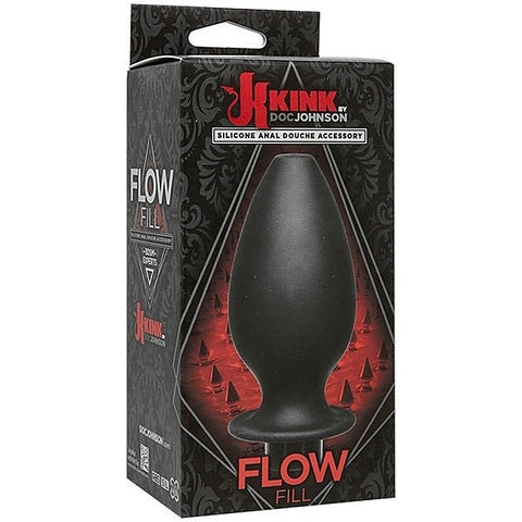 Kink Flow Fill Silicone Anal Douche by Doc Johnson