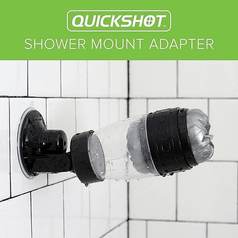 Quickshot Shower Mount Male Masturbator Adapter