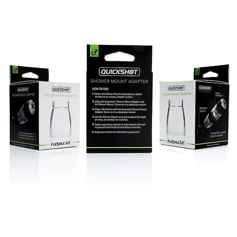 Quickshot Shower Mount Male Masturbator Adapter