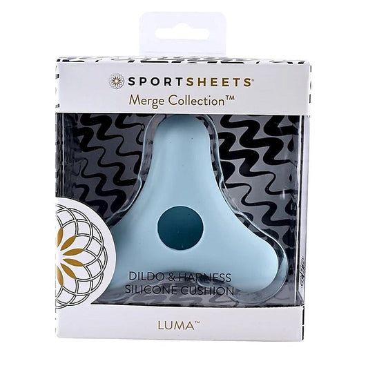 Luma Dildo and Harness Silicone Cushion by Sportsheets