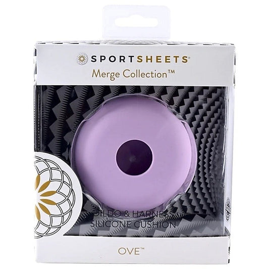 Ove Dildo and Harness Silicone Cushion by Sportsheets