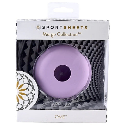 Ove Dildo and Harness Silicone Cushion by Sportsheets