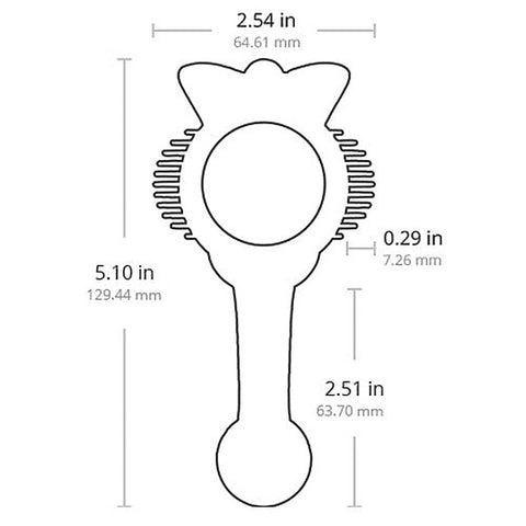 Domi Female Body Wand Attachment by Lovense