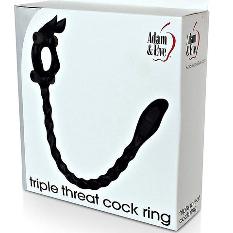 Triple Threat Cock Ring by Adam & Eve