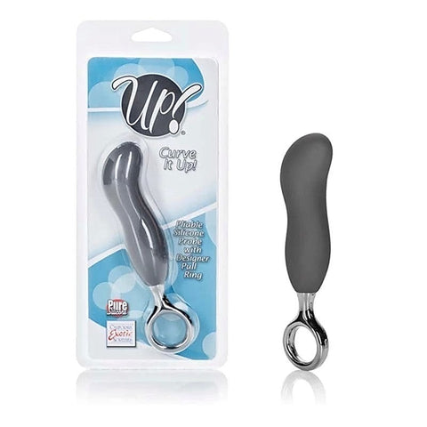 Curve It Up Silicone Prostate Toy by California Exotics
