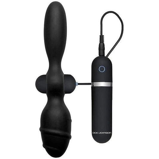 TitanMen's Dual-Ended Vibrating Pleasure Plug by Doc Johnson