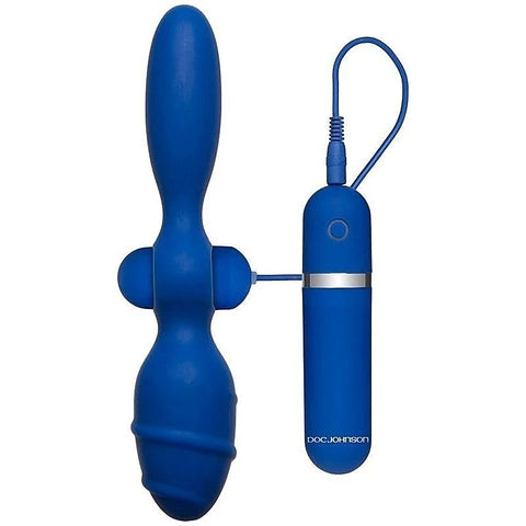 TitanMen's Dual-Ended Vibrating Pleasure Plug by Doc Johnson