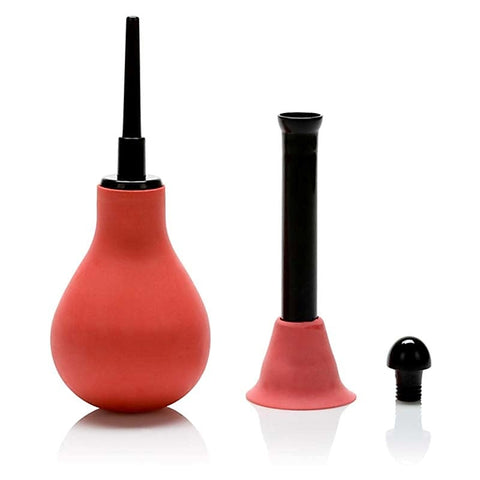 Vulcanite Anal Douche by California Exotics