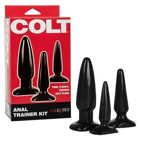 Colt Three Sizes Anal Plugs Trainer Kit