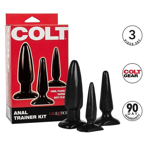 Colt Three Sizes Anal Plugs Trainer Kit
