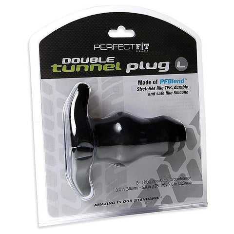 Double Tunnel Plug Large by Perfect Fit