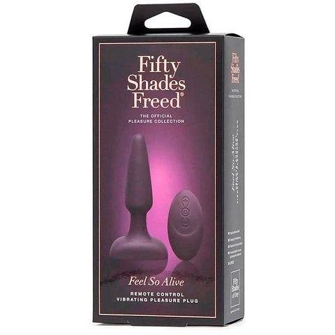 Feel So Alive Remote Control Vibrating Pleasure Plug